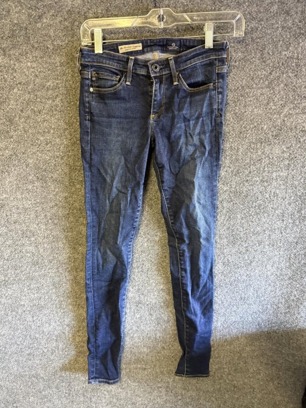 AG Adriano Goldschmied The Absolute Legging Jeans Womens 24R Blue Skinny Denim